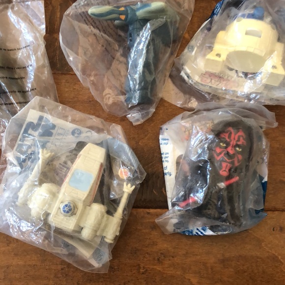 Vintage STAR WARS X Men Fantastic 4 Toy Figurines Collectible Lot Burger King - Picture 7 of 8